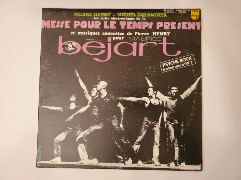 Pierre Henry, Michel Colombier Messe pour le temps pr?sent vinyl record